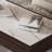 White Rectangular with 3 drawers desk-108985620