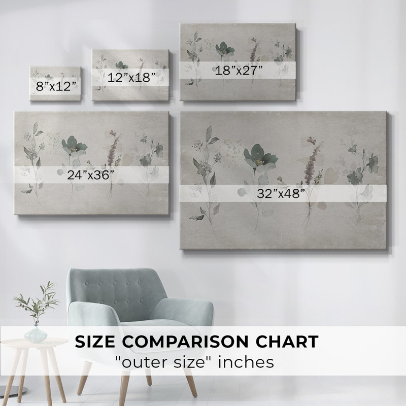 Arrangement rétro - Toile tendue avec châssis, H 12 po x l 18 po
