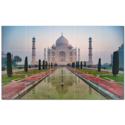 Famous Places Photo 6'' x 6'' Satin Ceramic Decorative Mural