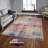 Stylish Hall Carpet (3.3 x 6.6 ft), 100% Polyester, 0.3 in Pile Height | Antibacterial, Non-Slip PVC Felt Dot Underside | Machine Washable, 3D Digital Print, Durable & Easy to Clean | Perfect for Entryway & Living Areas-1843528990