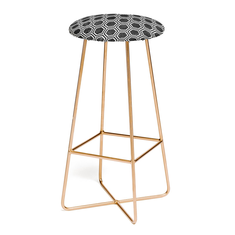 Tabouret de bar 30 po kelly haines black