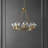 Mugilan 8 - Light Dimmable Wagon Wheel Chandelier