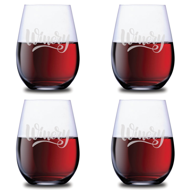 Keziah 21oz. Handmade Wine Glass Set