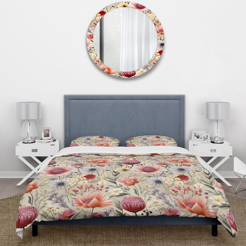 Ensemble de housse de couette pastel, Housse de couette pour très grand lit et 2 très
