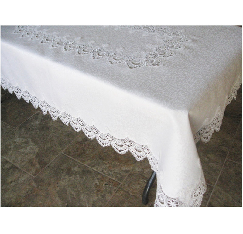 Fête Melmore, Blanc, L 126 po x l 68 po