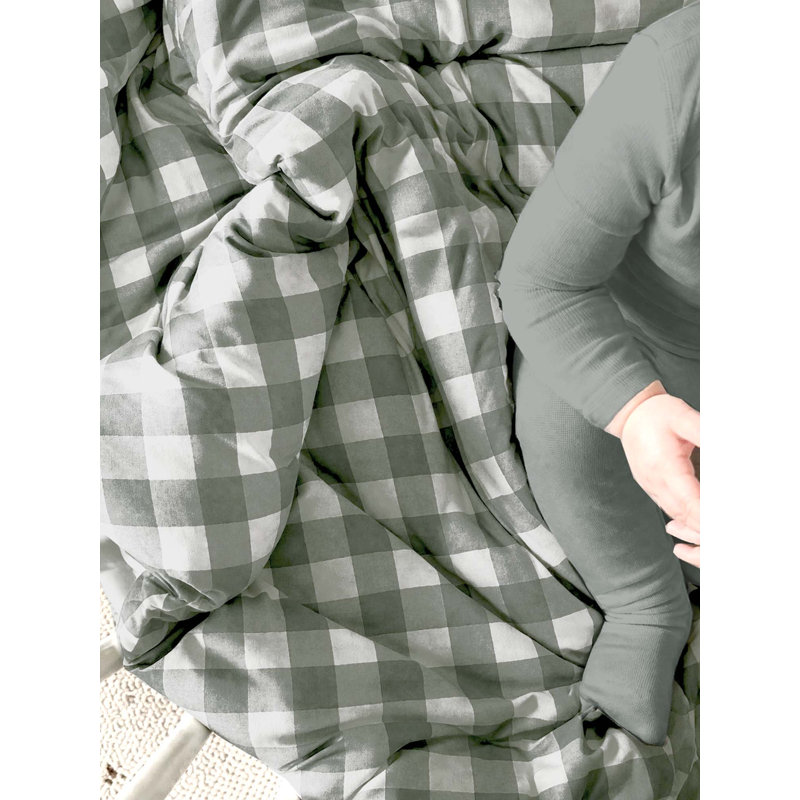 Couverture pour adulte simple - sauge 2,5 TOG
