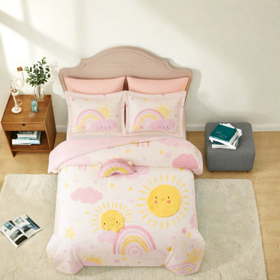 Abstract and Starburst Comforter Set