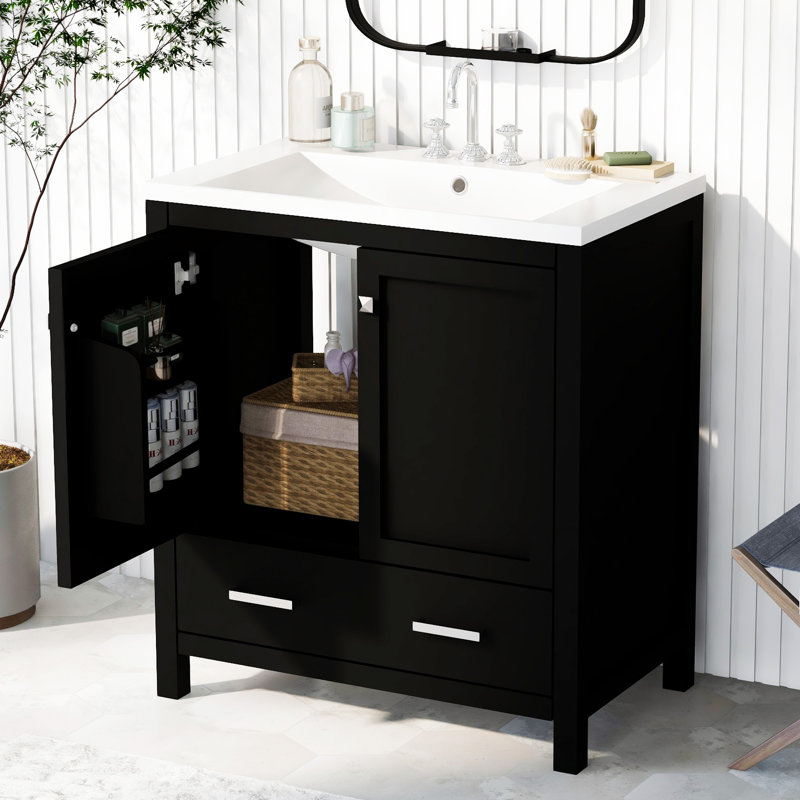 30"  Bathroom Vanity With Single Sink