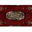 Tapis rouge rectangulaire unique de 4 pi x 5 pi 9 po Righley