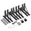 VEVOR Black Iron Gate Frame