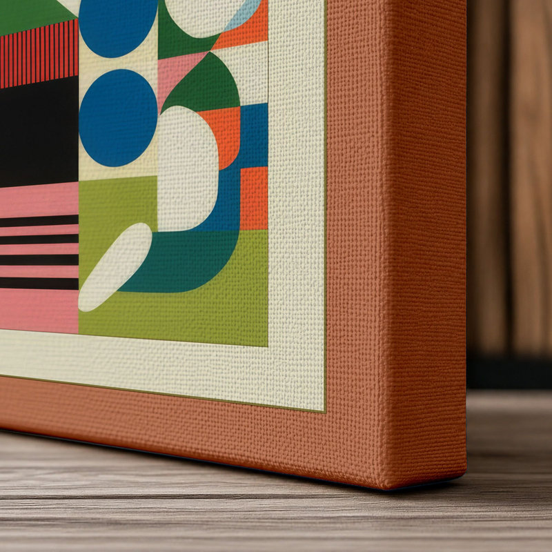 Print, 18x12 - 45.7 x 30.5 cm, Terracotta Border