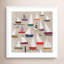 «Montier Plain Sail» encadré sur papier par Jenny Frean, reproduction-91292009-91292014