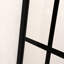 Porte de douche 38 po x 72 po en noir mat - panneau simple, élégant luminaire de salle de bain fixe l 38 po x H 72 po Elegance