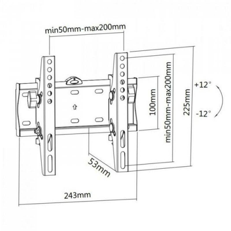Lavalle Symple Stuff Single Screen Wall Mount