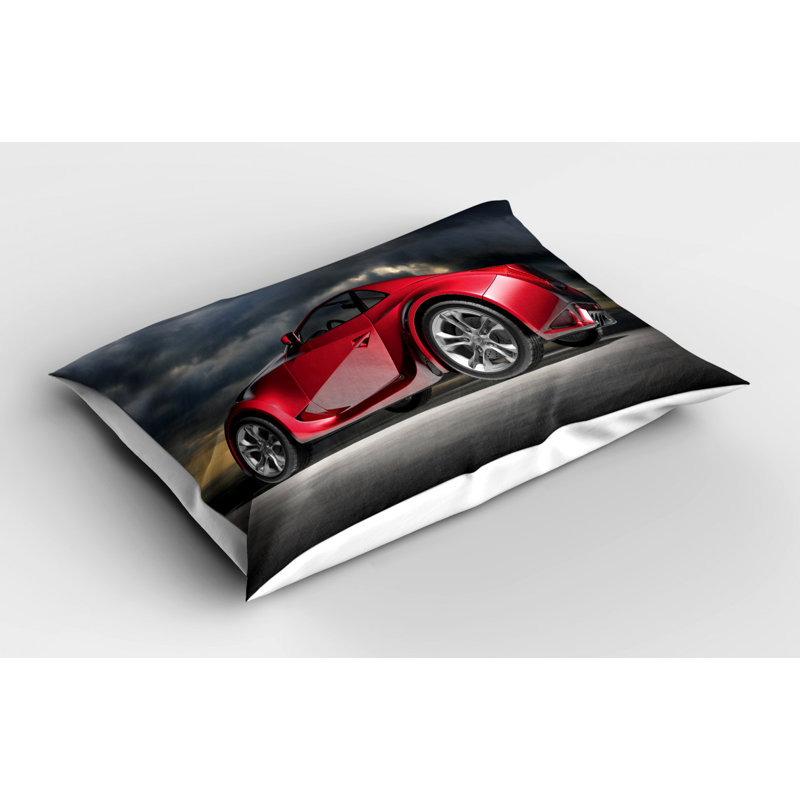 Cars Polyester Sham Set, Queen