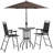 Aalbert 2 - Person Patio Dining Set with Round Table-1601572669
