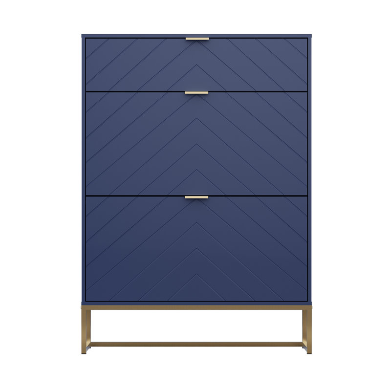 16 Pair Shoe Storage Cabinet