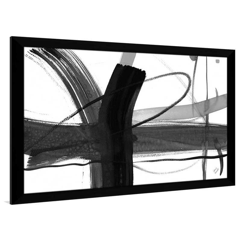 « urban vibe i », reproduction de peinture à l’acrylique encadrée, H 21,5 po x l 27,5 po x P 0,75 po