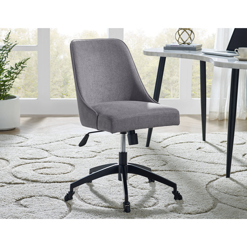 Chaise de bureau pivotante rembourrée