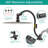 Rain Adjustable Shower Head 1.8 GPM GPM-86725488