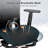 Ergonomic Breathable Mesh Office Chair with Headrest and Flip-Up Arms and Footrest E-2038256087