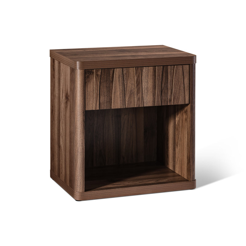Mahlea 22.6" W 1 Drawer Nightstand - Modern Elegance