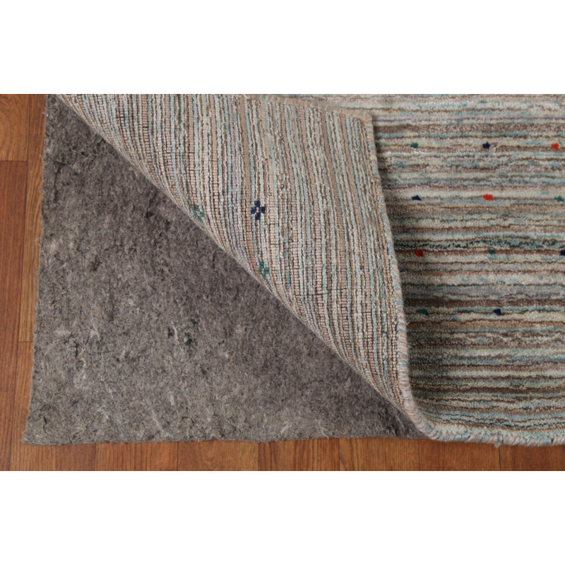 Tapis indien rayé Gabbeh 9