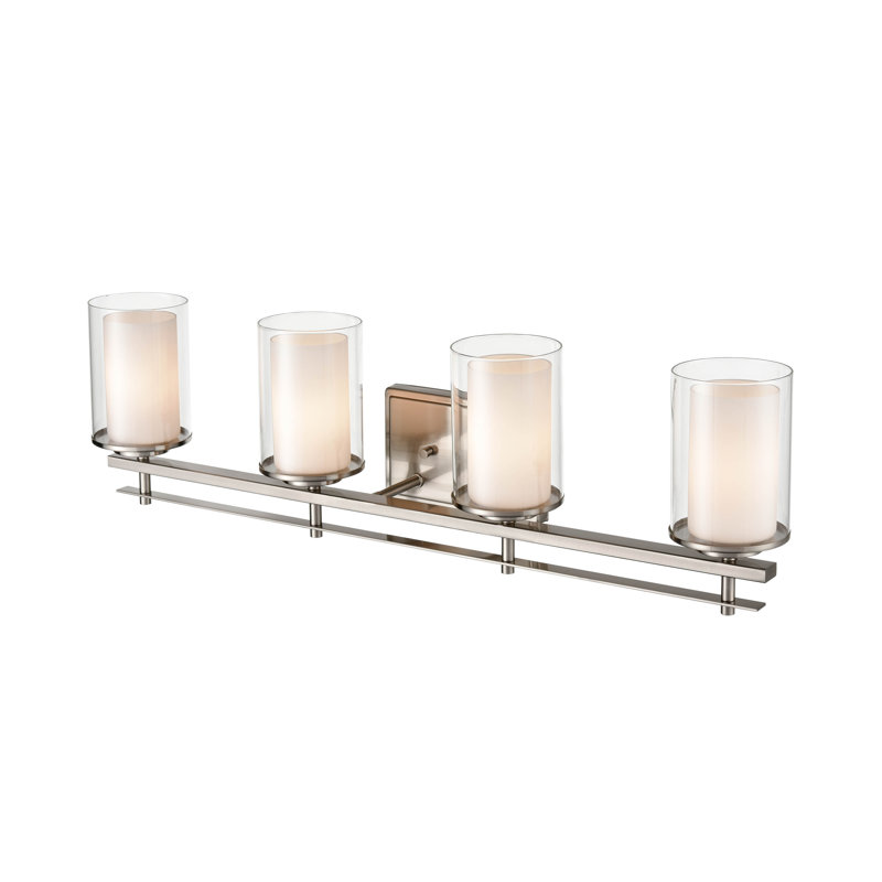 Catalin 4 - Light Dimmable Vanity Light, Brushed Nickel