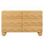 Lido Wave 6-Drawer Wide Assembled Dresser (56")-1382224084