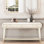 La Rachelle 64"W Console Table with Drawers - Champagne