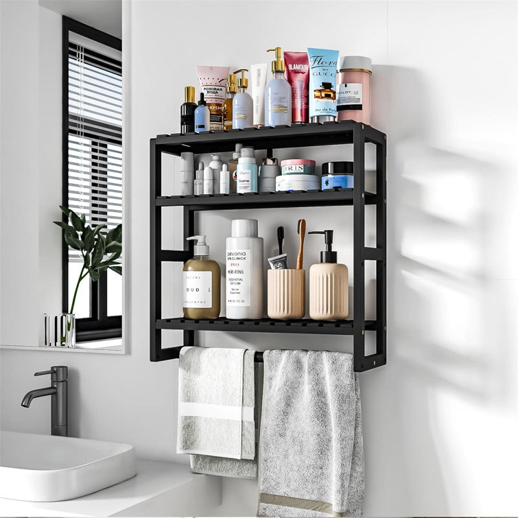 Jatorian Steel Freestanding Bathroom Shelves 17 Stories