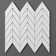 12"x12" Fletching Mosaic Wall and Backsplash Tile
