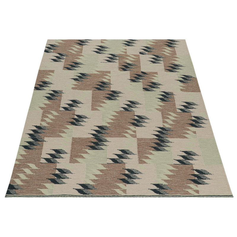 Geometric Area Rug, Rectangle 9' x 12'