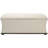 Maiden Linen Blend Upholstered Storage Bench-12290952