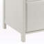 Classeur à trois tiroirs en bois manufacturé blanc Aisha, H 30,71 po x l 20,87 po x P 20,24 po-82192872