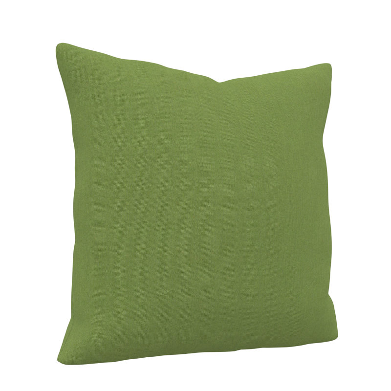 Gabi Sunbrella® Indoor/Outdoor Throw Pillow, Square 24", Spectrum Cilantro Sunbrella® Plainweave