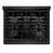 ZLINE 30 in. Paramount Gas Rangetop with 4 Brass Burners in Black Stainless Steel