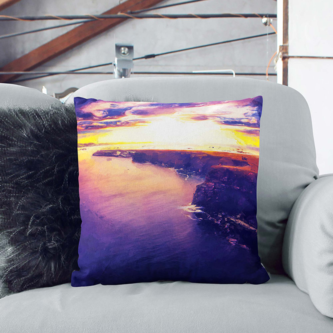 Sunset Cushion with Filling