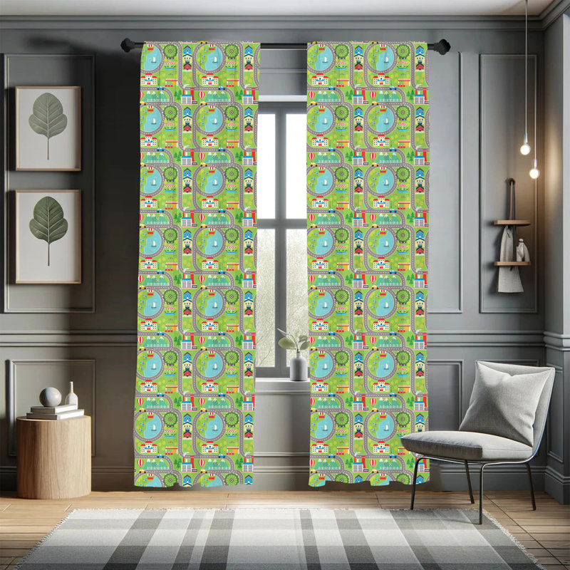 Room Darkening Sliding Panel Pair, 28" x 63"