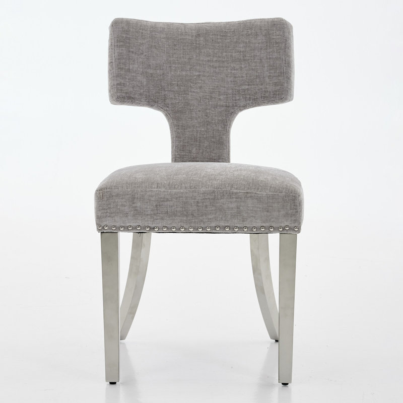 Ensemble de 2 chaises de salle à manger de style Mid-Century moderne