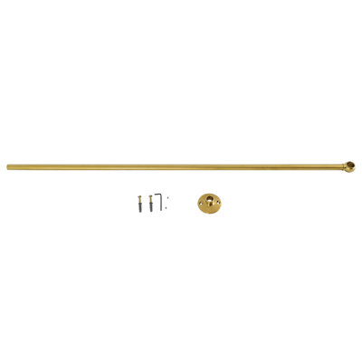 Kingston Brass Vintage Shower Curtain Rod Support