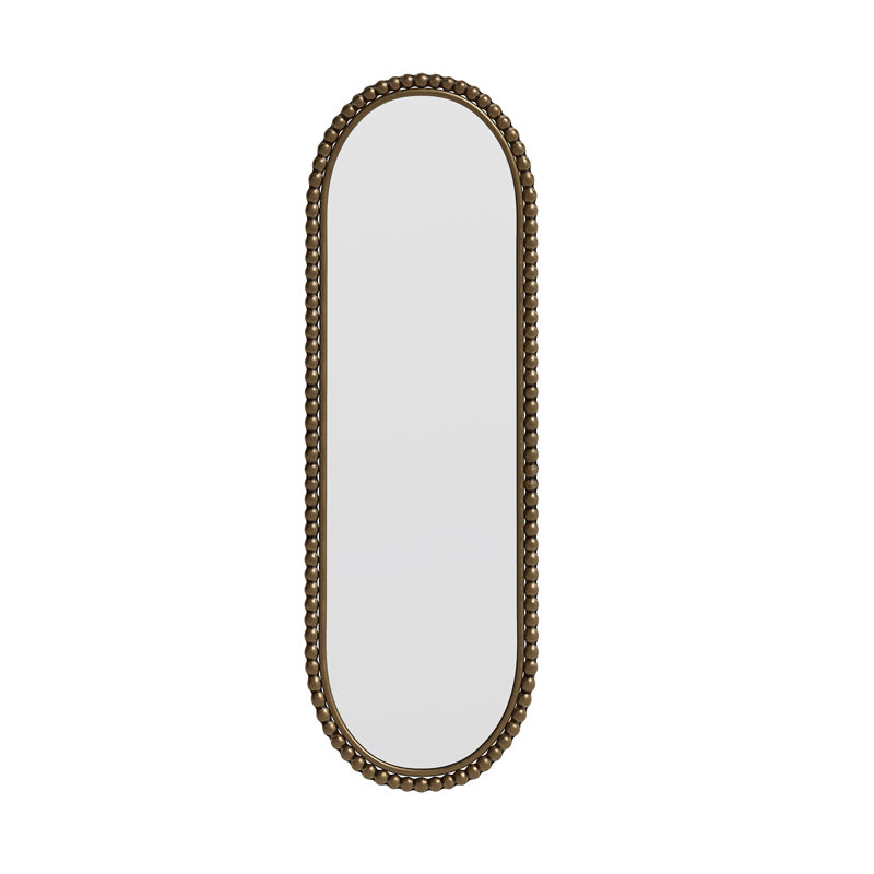 Miroir rétro Iron Art, Doré