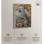 «Heron’s Blue Serenade», toile Maximalist par Art Remedy-110295722-110295726