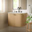 Meuble-lavabo mural 24 po avec lavabo en marbre Zia-111150384