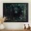 Ours noir, foyer dans la forêt II - ours, art mural-1461006980-1461006978-1504969553