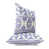 Bleu marine / mauve / blanc sélectionné