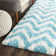 Barcelona Shag Hand Tufted Performance Chevron Rug