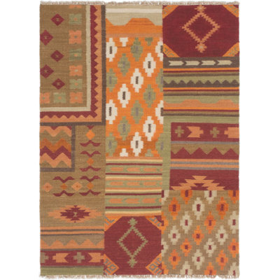Hartville Wool Oriental Indoor Rug