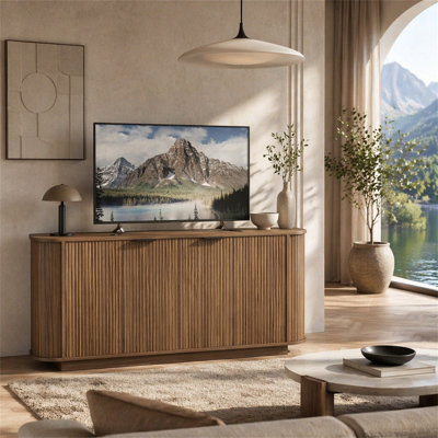 63"Wavy Storage Sideboard