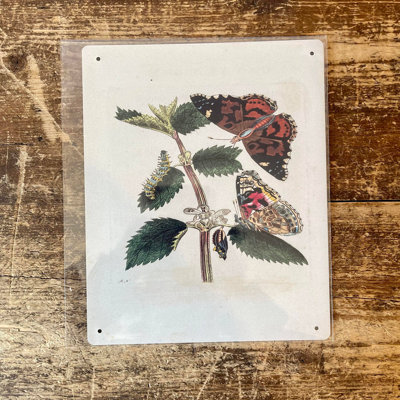 Handmade Trees And Nature Wall Decor on Metal